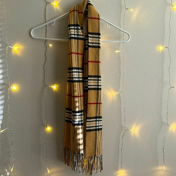 Thin Fleece Plaid Scarf 🧣​ - Picture 1 of 2